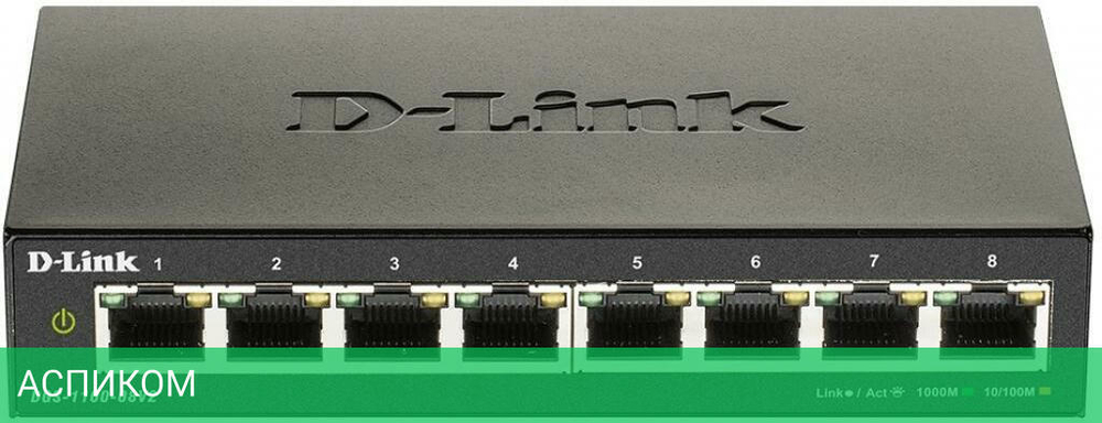 Коммутатор D-Link DGS-1100-08V2/A1A