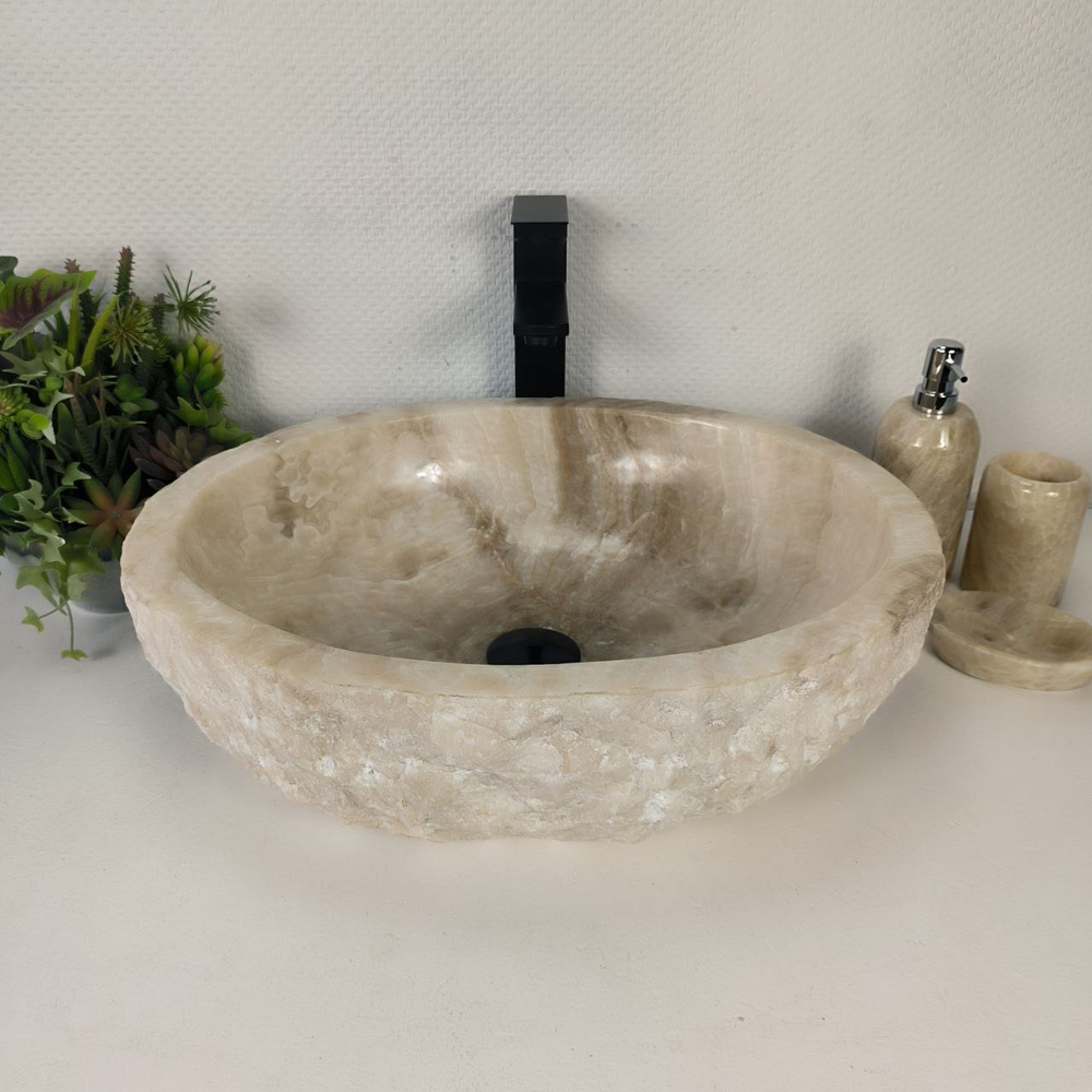 Раковина из оникса Erozy White EO-64262 51*41*15 0213