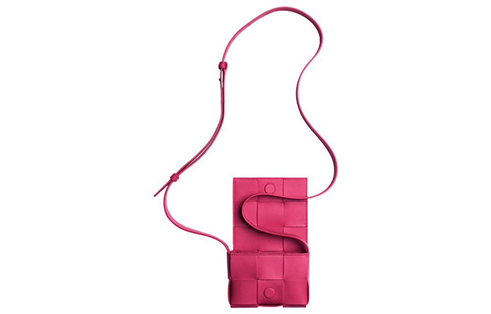 Bottega Veneta Candy Cassette Bag Cranberry
