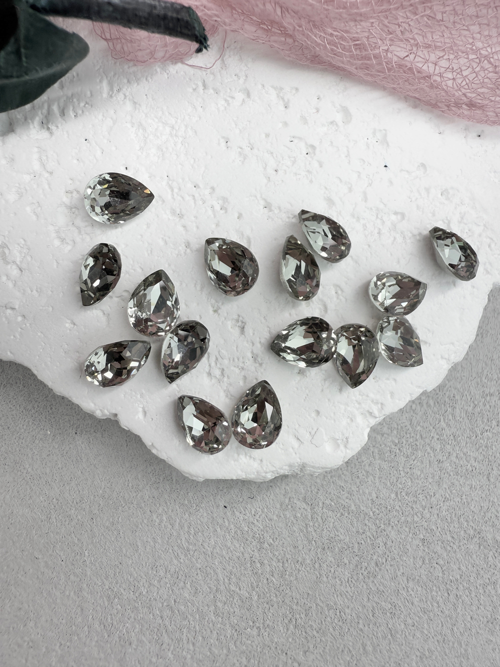 Капля Drop 6*8 мм, Black Diamond