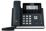 IP-телефон Yealink SIP-T43U без БП черный
