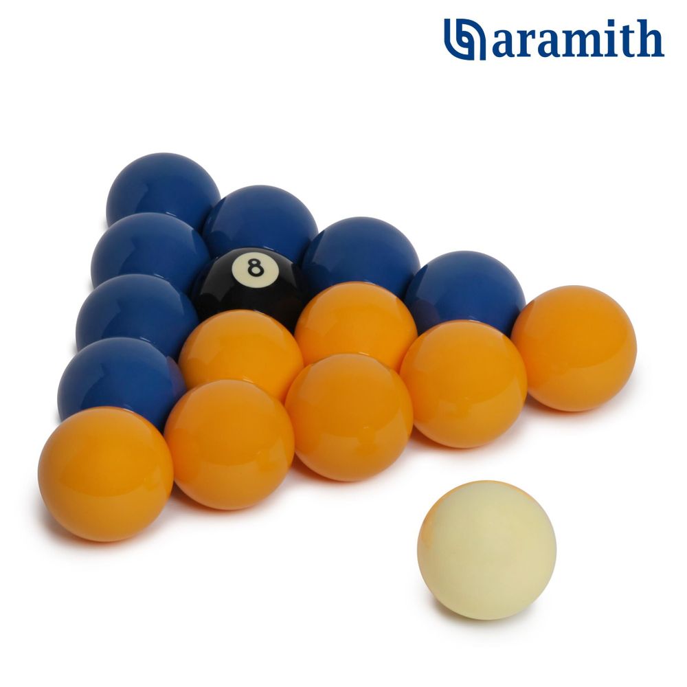 Шары Aramith Casino Blue &amp;amp; Yellow 8Pool ø57,2мм