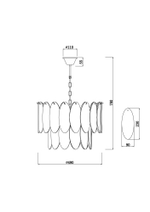 Люстра Freya FR5189PL-09CH