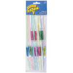 Трубочки для коктейля «Зонтик», 24 см, 12 шт