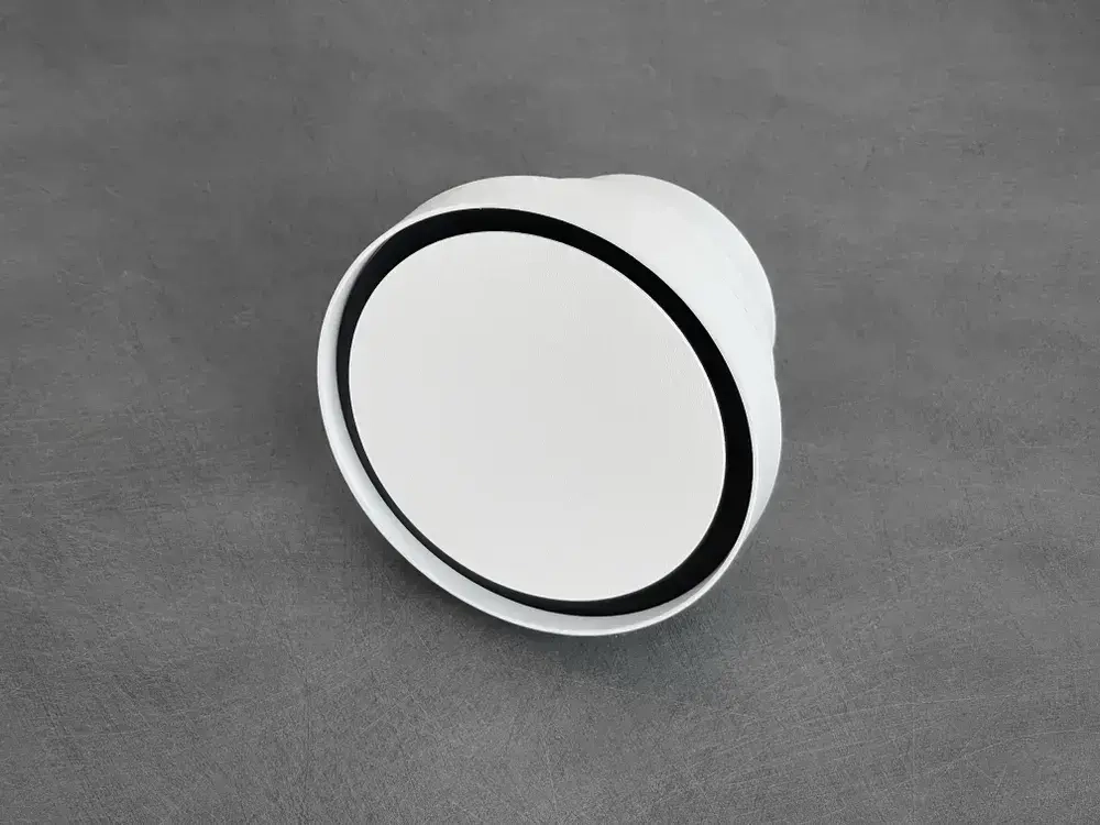 Решетка магнитная теневая вентиляционная с вентилятором D150 - Nova