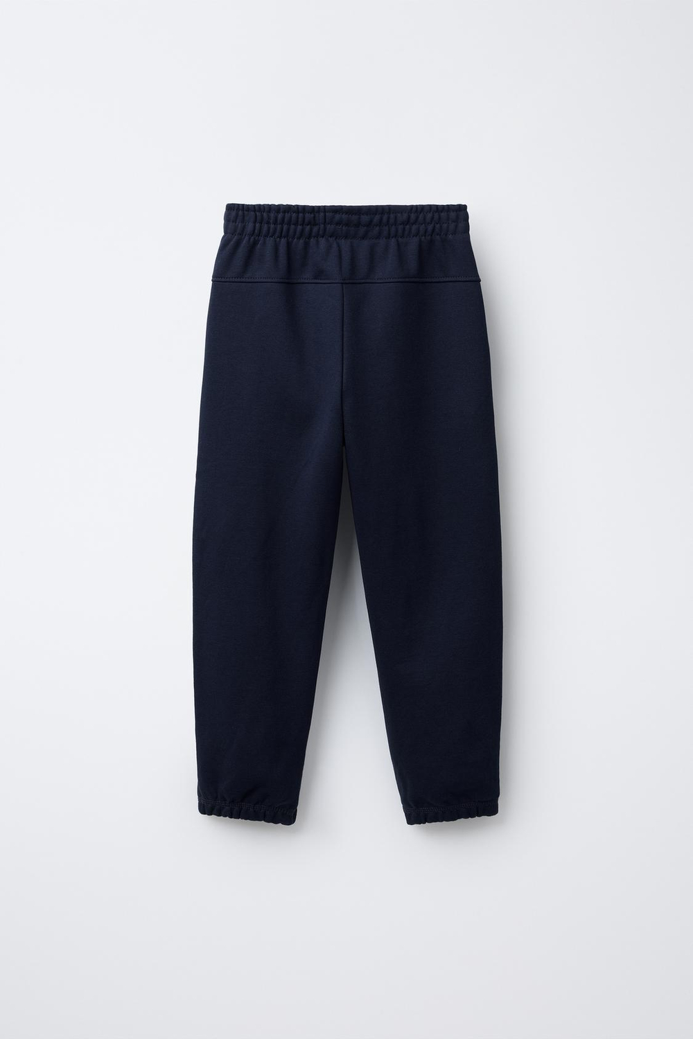 ZARA БРЮКИ-ДЖОГГЕРЫ С НАДПИСЬЮ, МОРСКОЙ СИНИЙ