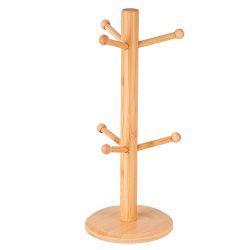 Набор из 6 кружек на подставке "Naturel" v=280мл. (подарочная упаковка)