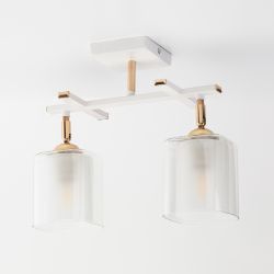 Светильник потолочный Rivoli Helga 3100-302 2 * Е27 40 Вт модерн | Rivoli