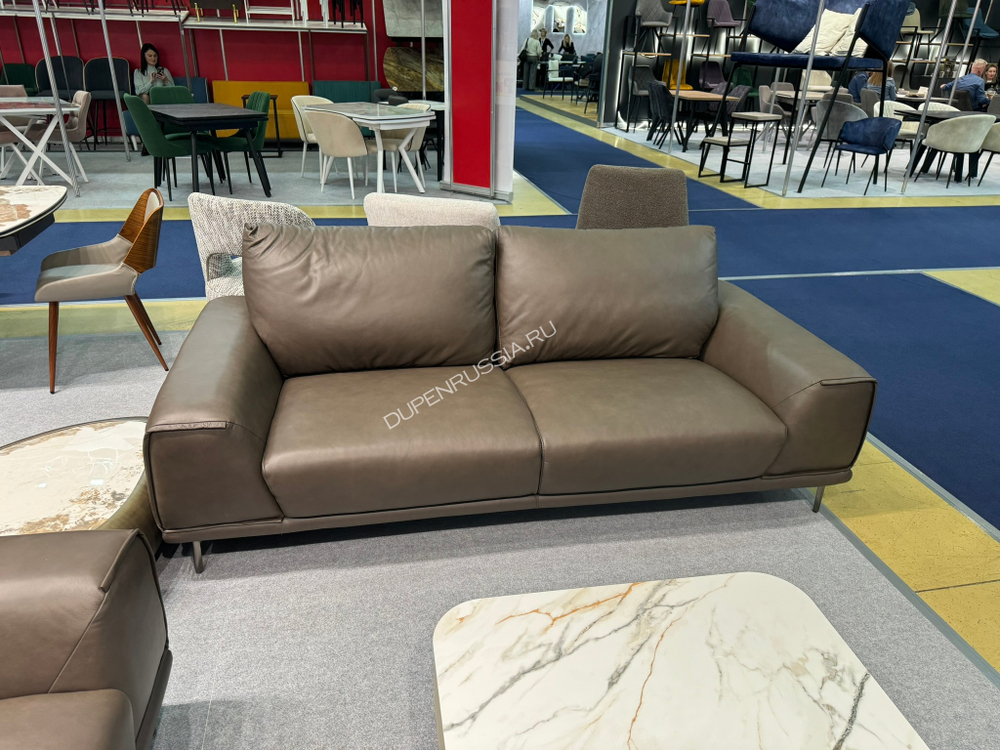 Диван Rizzo 878 (2-х местный) коричневый