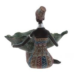 GAEM Фигурка декоративная "Африканка", L14,5 W9,5 H14 см