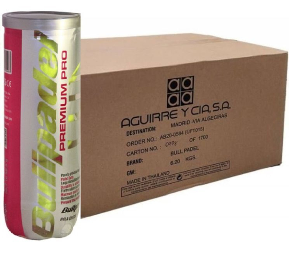 Мяч Bullpadel Premium Pro 24 x 3B