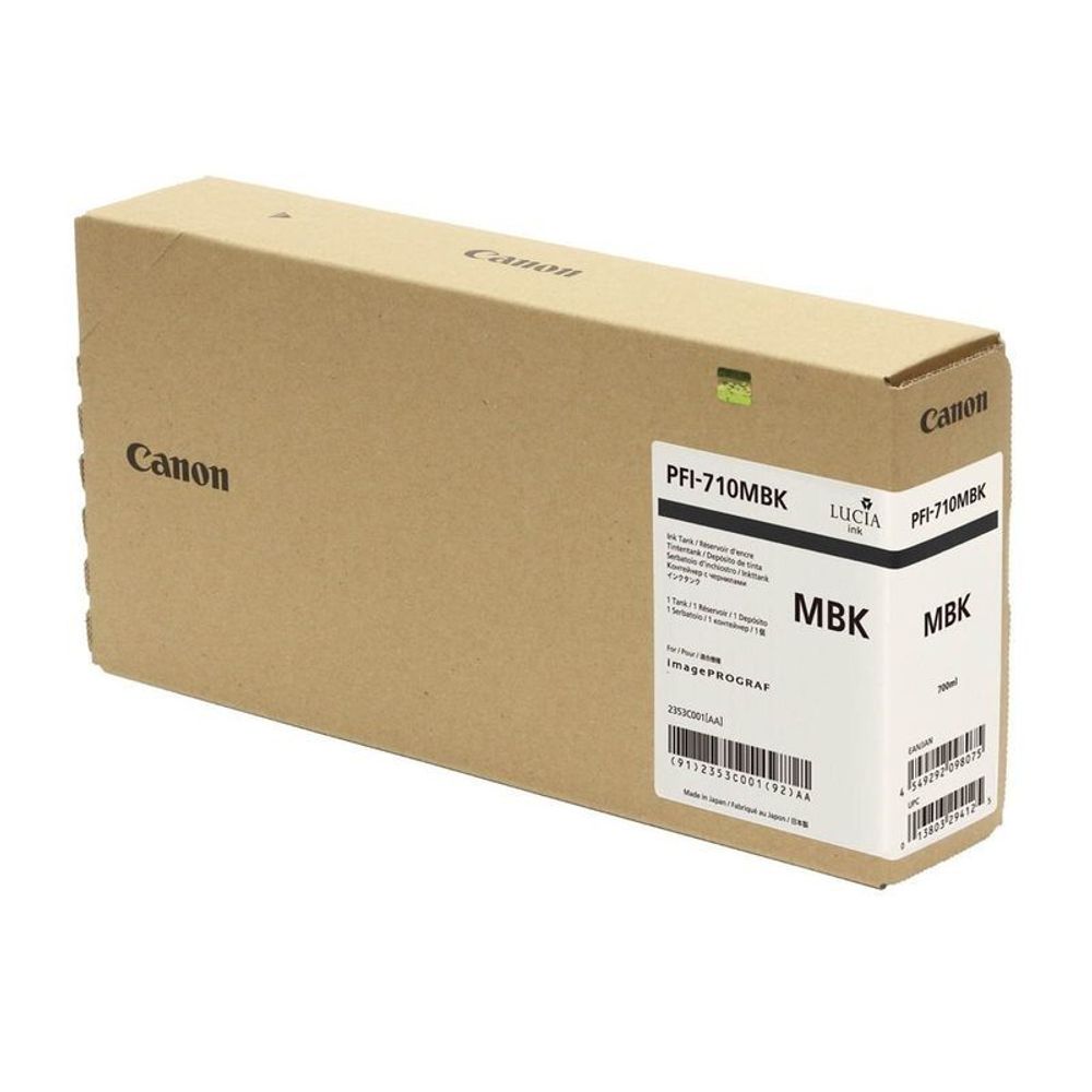 Картридж CANON PFI-710MBK матовый черный