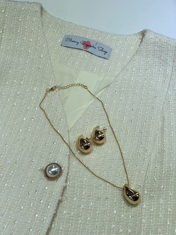 Серьги Капля