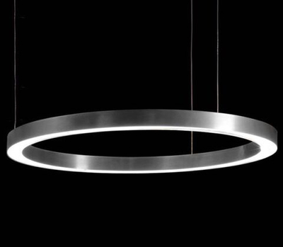 светильник Light Ring Horizontal Chrome