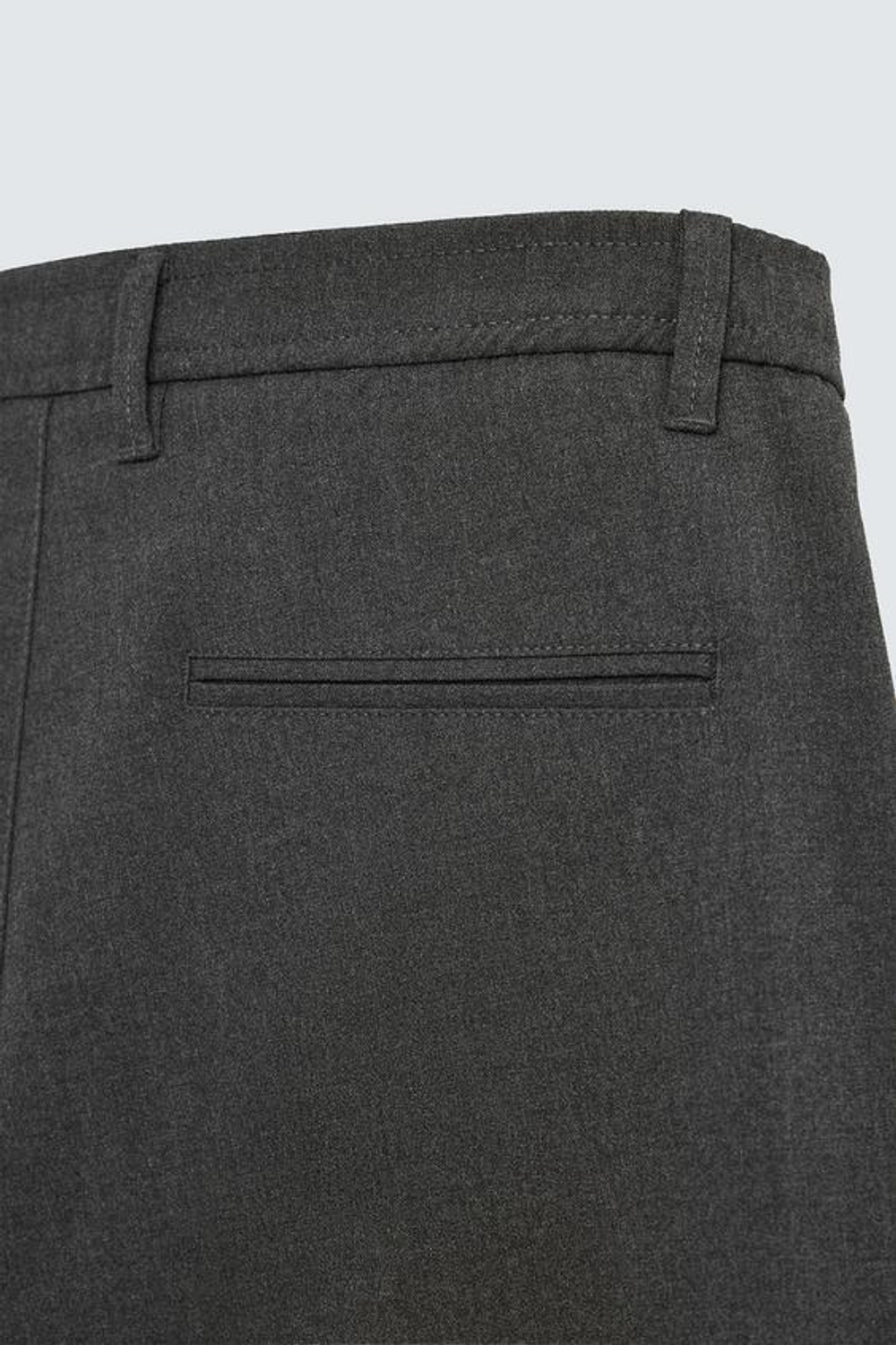 ZARA БРЮКИ SLIM FIT COMFORT, АНТРАЦИТОВО-СЕРЫЙ