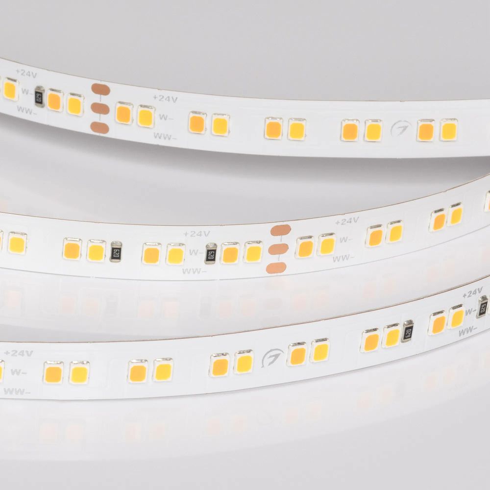 Светодиодная лента UL-A160-10mm 24V Warm-MIX (15 W/m, IP20, 5m) (Arlight, Изменяемая ЦТ) 057684