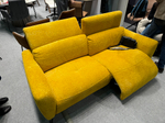 Диван Lafayette (3-х местный) желтый