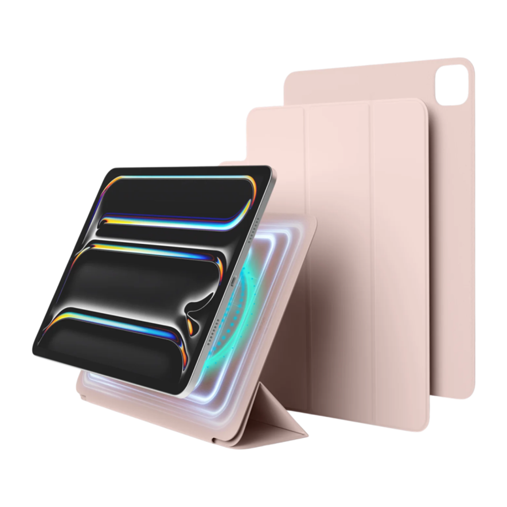 Кожаная обложка elago Magnetic Folio Case для iPad Pro 13" (M4, M5 | 2024–2025) Обложка из экокожи со съёмной крышкой