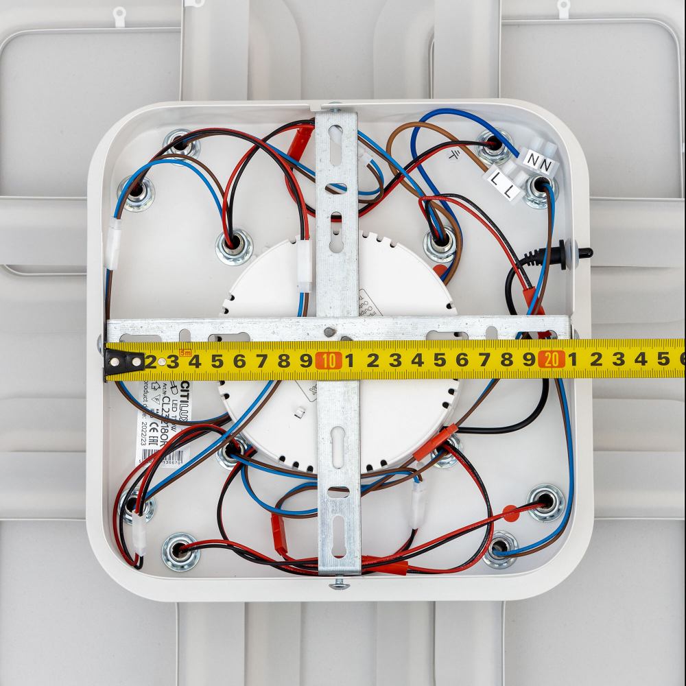 Citilux Марсель CL232180R LED Люстра с пультом Белая