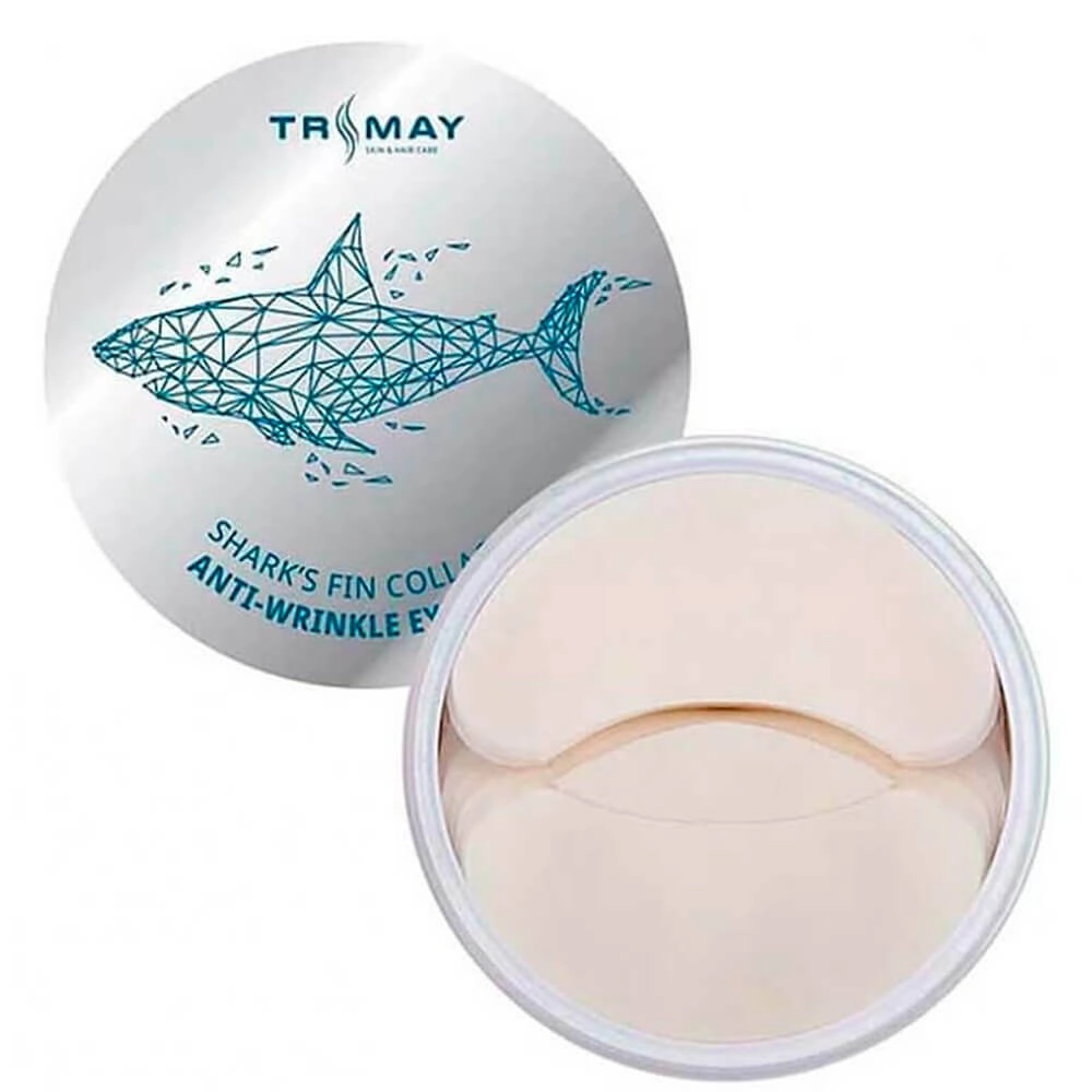 Гидрогелевые патчи для век Trimay Sharks fin collagen anti-wrinkle eye patch 90 шт