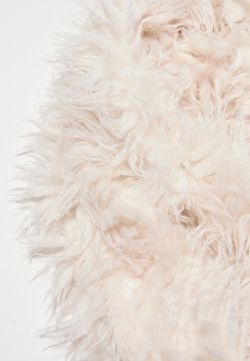 STRADIVARIUS Шарф из искусственного меха, экрю