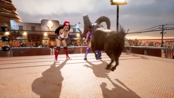 WWE 2K Battlegrounds (Nintendo Switch, Английская версия, Б/У)