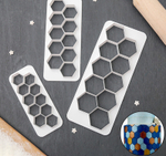 Набор вырубок «Фигуры. Соты», 3 шт.