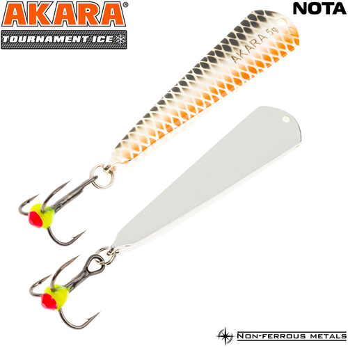 Блесна зимняя Akara Tournament Ice Nota 35 3 гр. 21 Sil
