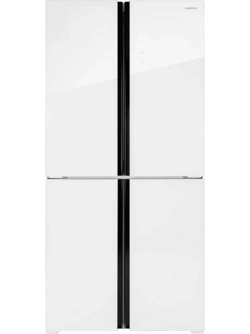 Холодильник Hiberg RFQ-555DX NFGW с ледогенератором