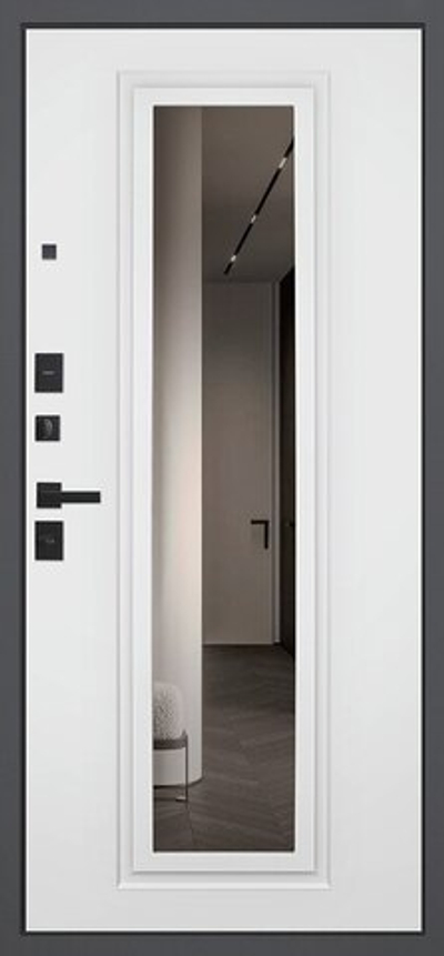 Стальная дверь "Vegas" с зеркалом