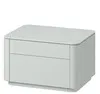 Тумба прикроватная Tammi 2 ящика ширина 60 см (светло-серый)