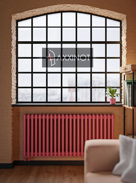 Axxinot Sentir 3080 - трехтрубный трубчатый радиатор высотой 800 мм, нижнее подключение