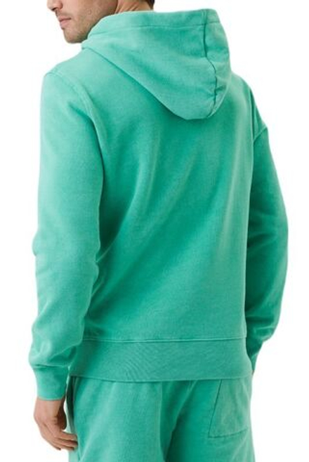 Мужская теннисная кофта Björn Borg Sthlm Hoodie - зеленый