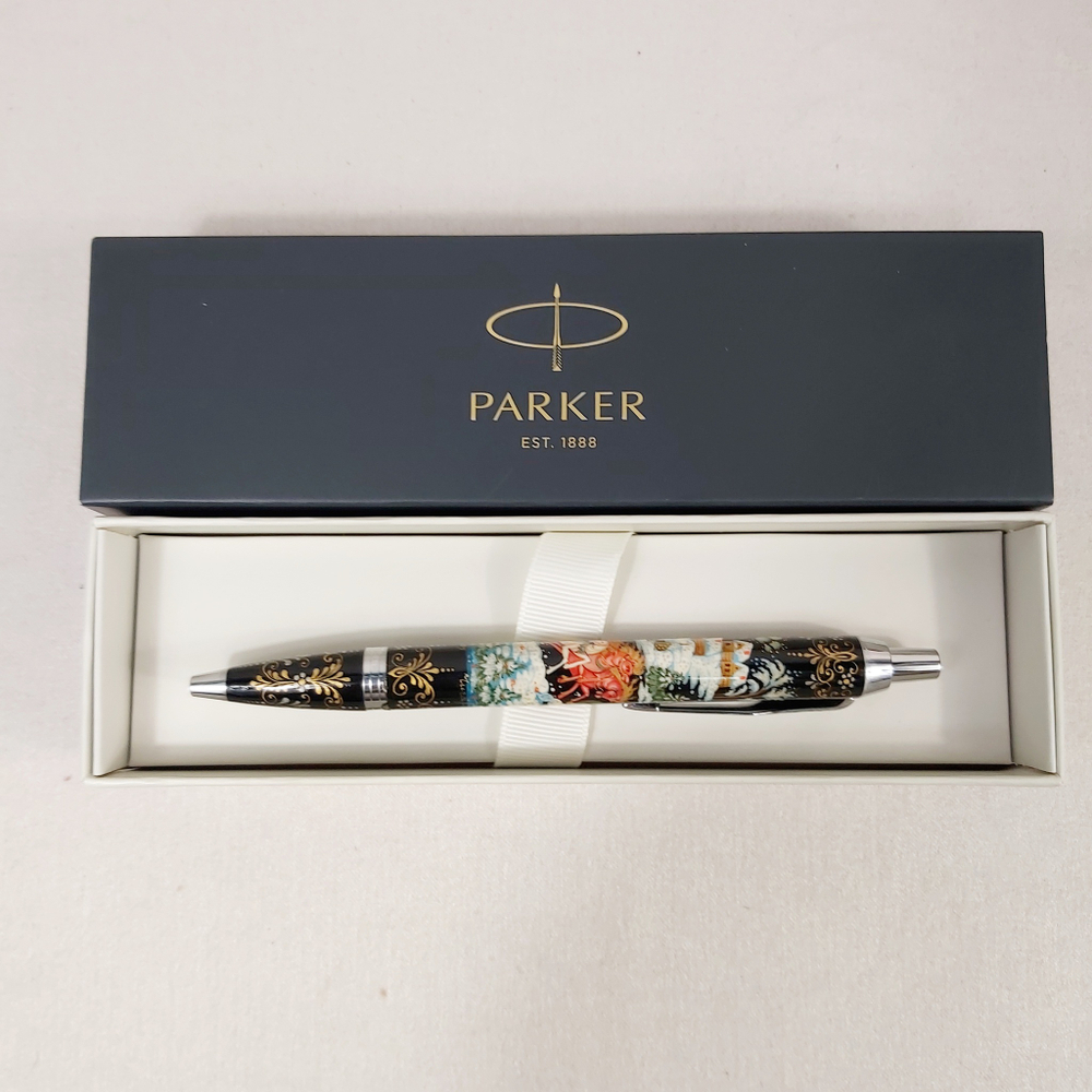 Ручка "Сказочная тройка" с ручной росписью Палех