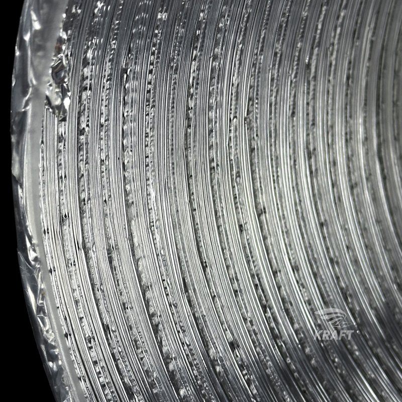 Воздуховод алюминиевый полужёсткий ВПА-200 d=200 стандарт