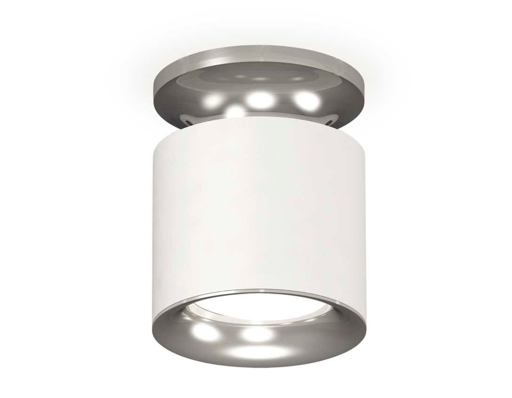 Комплект накладного светильника Ambrella light Techno Spot XS7401102 SWH/PSL белый песок/серебро полированное (N7927, C7401, N7012)