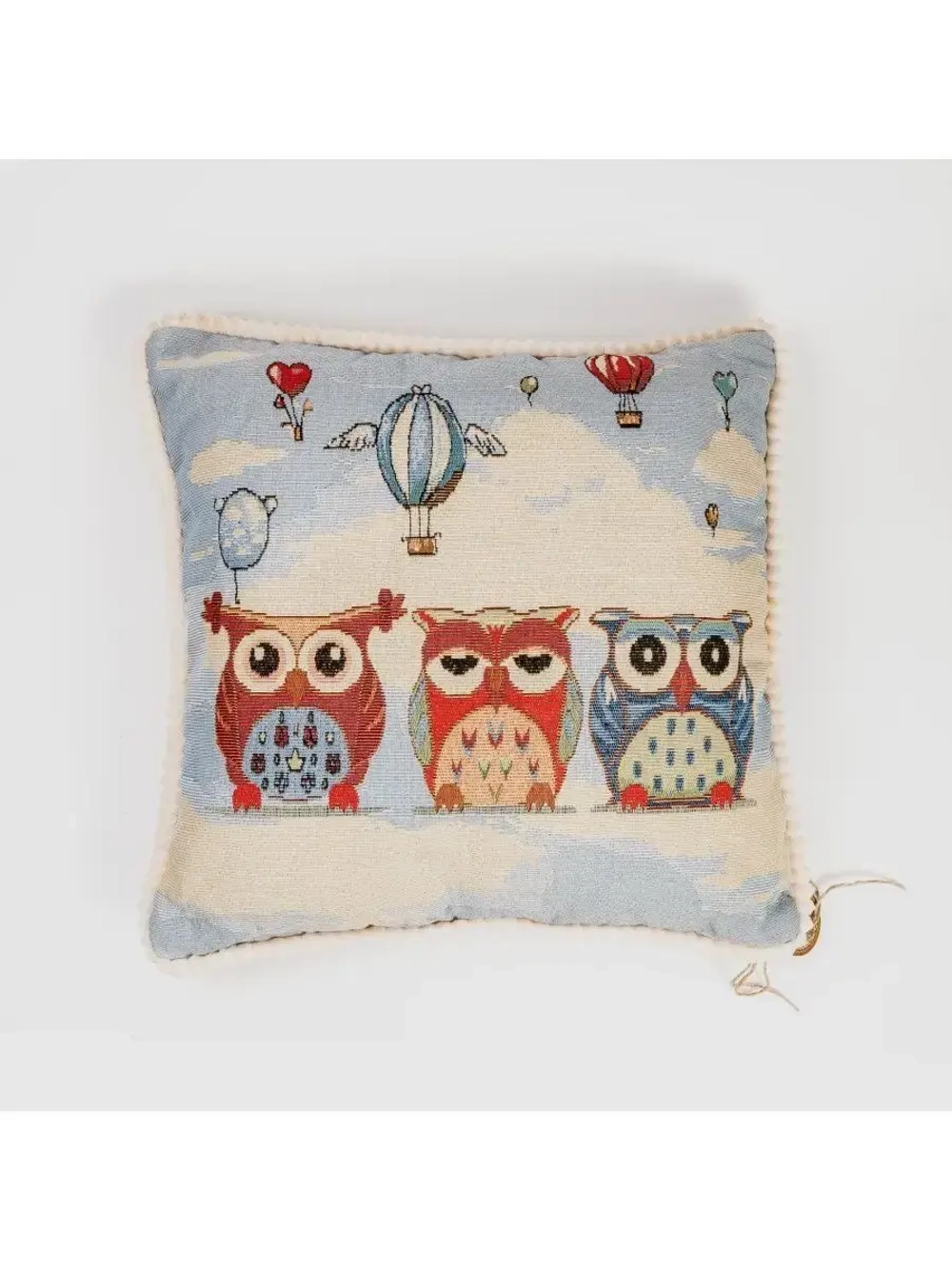 Подушка с наполнителем из кедровой стружки "Совы"