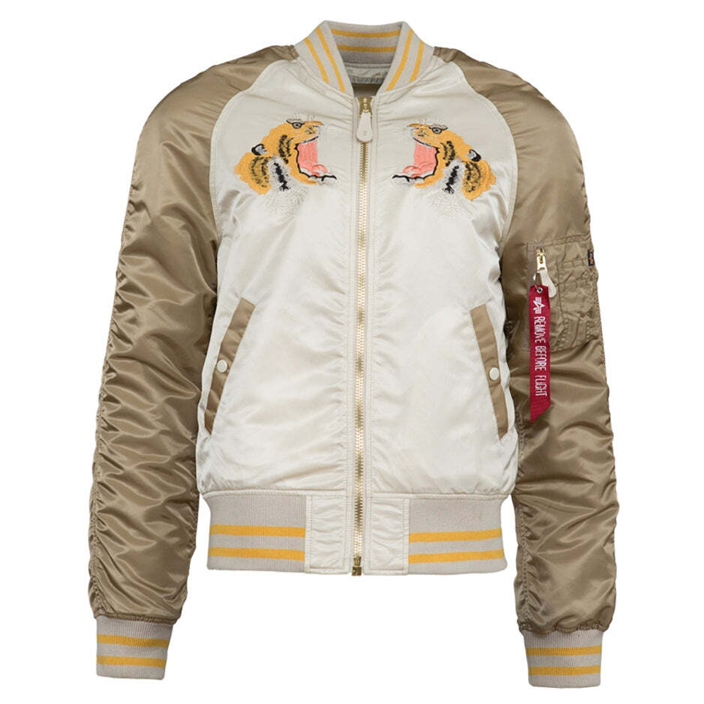 Куртка бомбер Alpha MA-1 Souvenir Tiger Flight Jacket