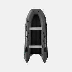 Надувная лодка GLADIATOR E450PRO тёмно-серый
