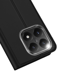 Чехол книжка из PU кожи черного цвета от Dux Ducis для Xiaomi 15T, серия Skin Pro Series Case