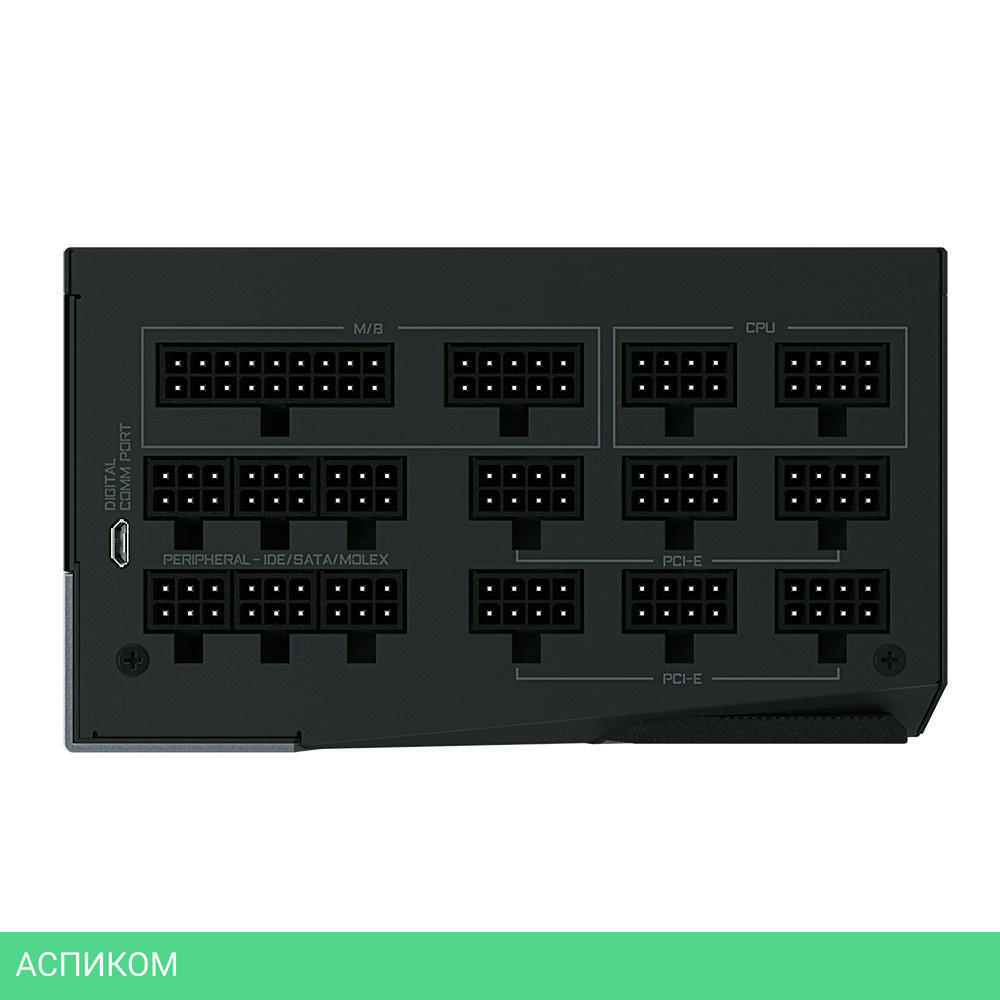 Блок питания Gigabyte Aorus P1200W 80+ Platinum Modular (GP-AP1200PM)