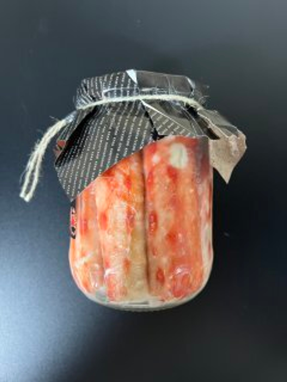 Мясо камчатского краба 1-я фаланга, очищенное, варено-мороженое, в стекле, 720гр