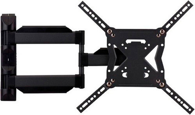 Кронштейн ЖК KROMAX Ledas - 400, 26-55" 40 кг. накл. 10°, поворот 180°, два колена, серый