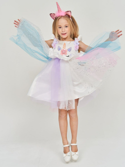 Пышное нарядное платье Единорога