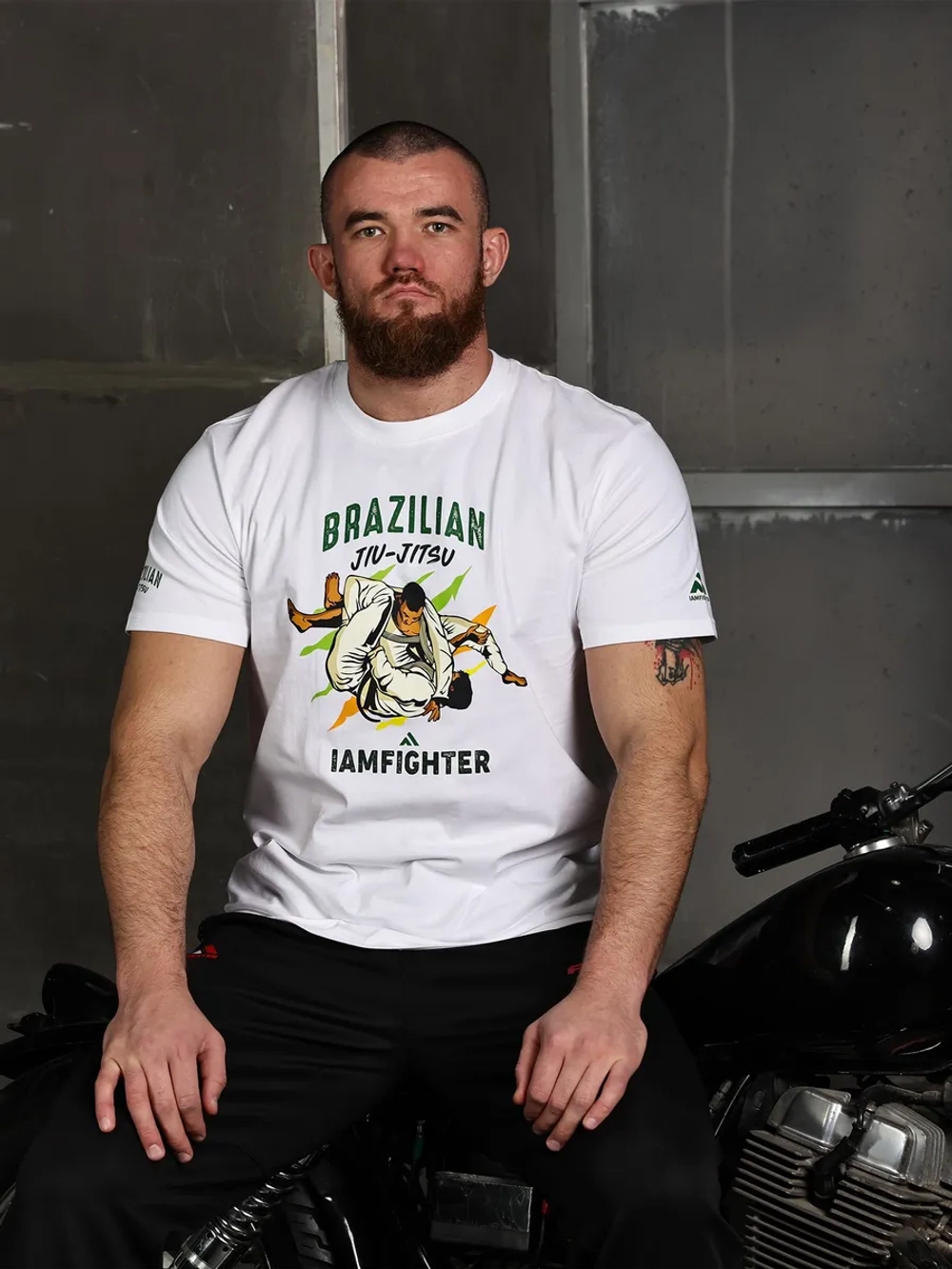 Футболка спортивная Джиу Джитсу
