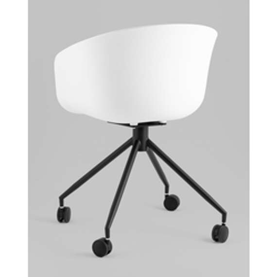 Кресло офисное LIBRA NL экокожа белый