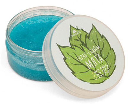 Скраб-слайм Мята, 170 г (2,84 б)
