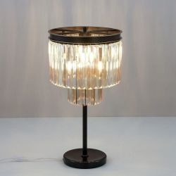 Citilux Мартин CL332862 Настольная лампа хрустальная Шампань