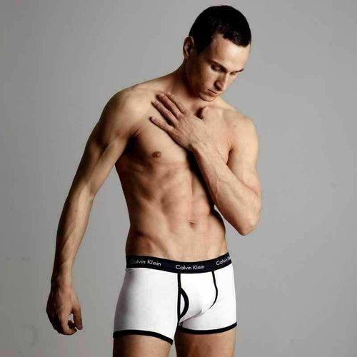 Мужские трусы хипсы Calvin Klein 365 White Black