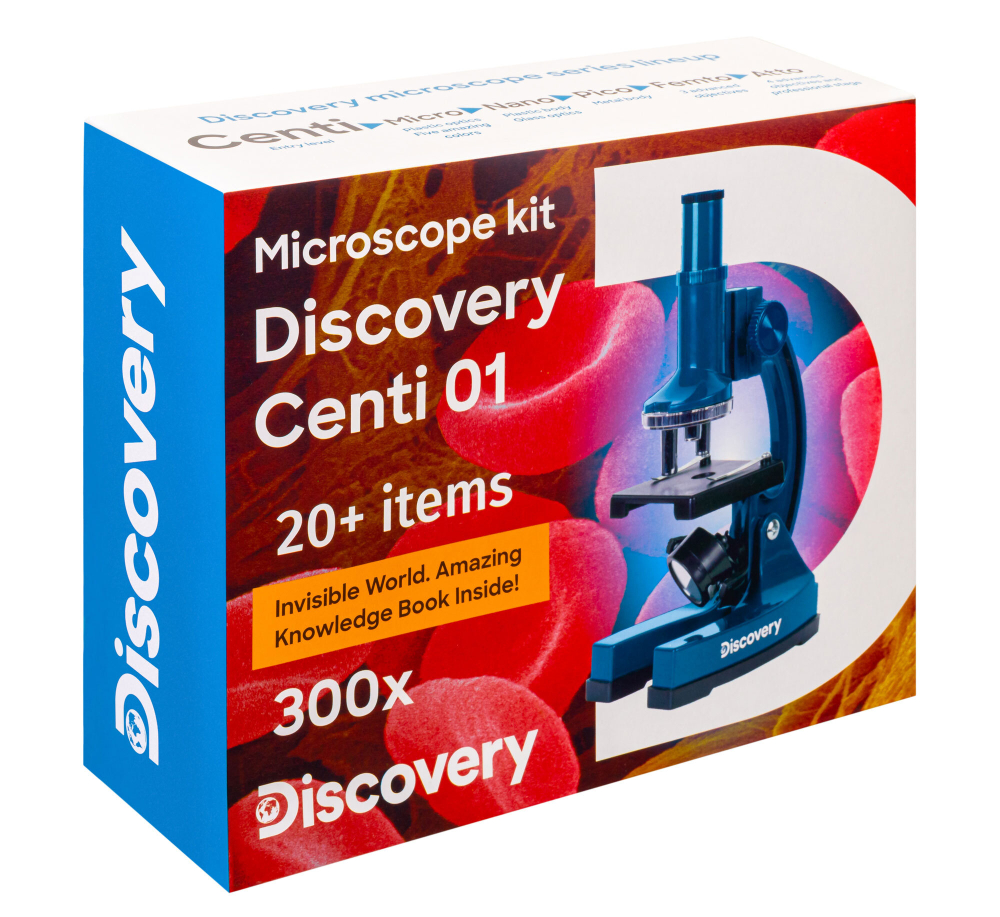 Микроскоп Discovery Centi 01 с книгой - фото 3